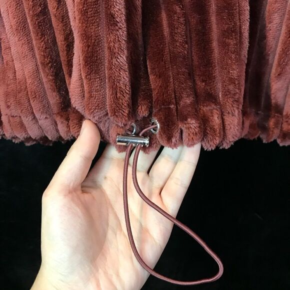 Nordstrom Planet Gold Luxurious Sweater, pull tie bottom to adjust length NWT 3X - Picture 8 of 11